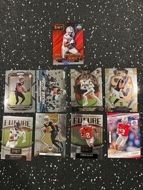 Chris Olave Football Rookie Trading Card - Red Variant